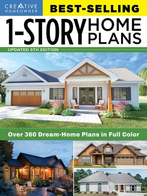 cover image of Best-Selling 1-Story Home Plans